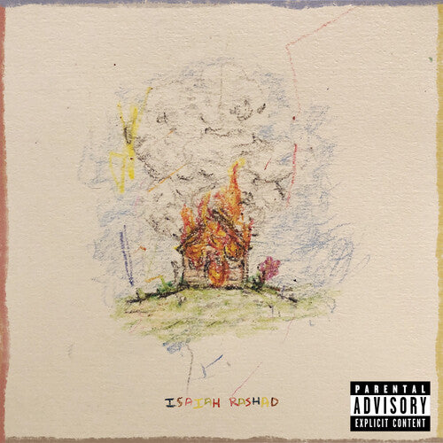 The House is Burning CD by Isaiah Rashad album artwork