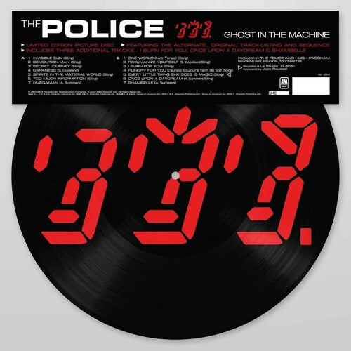 Ghost in the Machine LP by The Police album artwork
