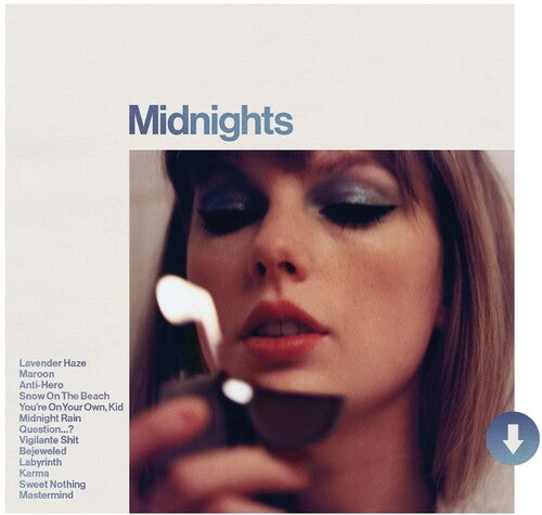 Midnights CD by Taylor Swift album artwork