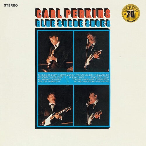 Blue Suede Shoes LP by Carl Perkins album artwork
