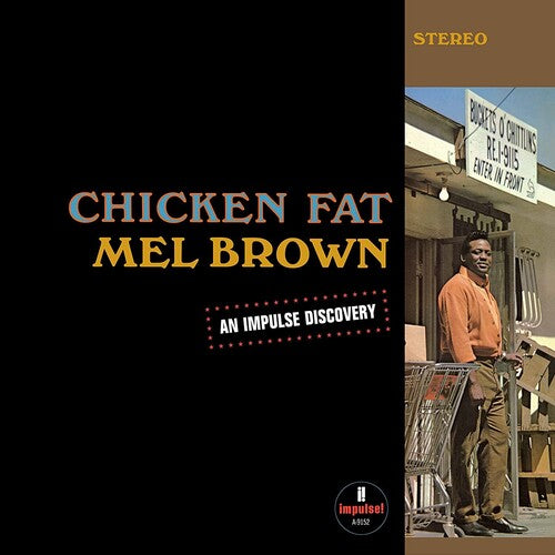 Chicken Fat LP by Mel Brown album artwork