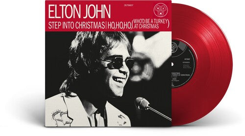 Step Into Christmas 10" by Elton John album artwork