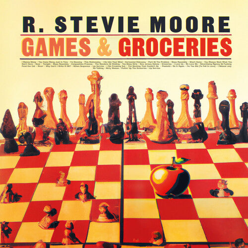 Games and Groceries CD by R. Stevie Moore album artwork
