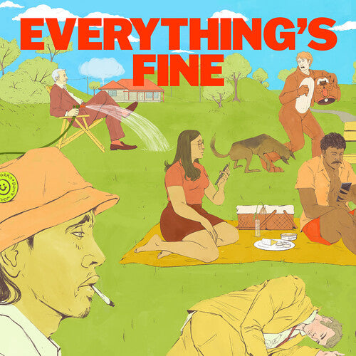 Everything's Fine LP by Matt Corby album artwork