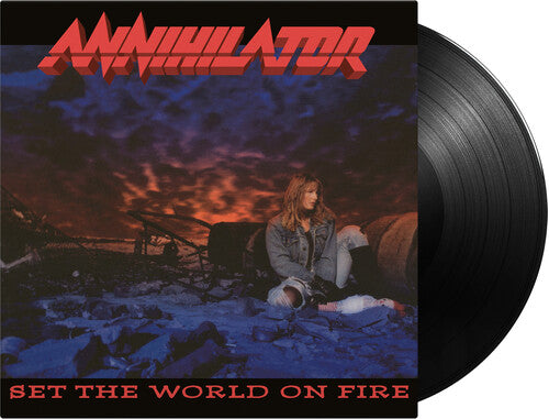 Set the World on Fire LP by Annihilator album artwork