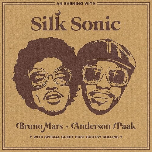 An Evening with Silk Sonic LP by Silk Sonic album artwork