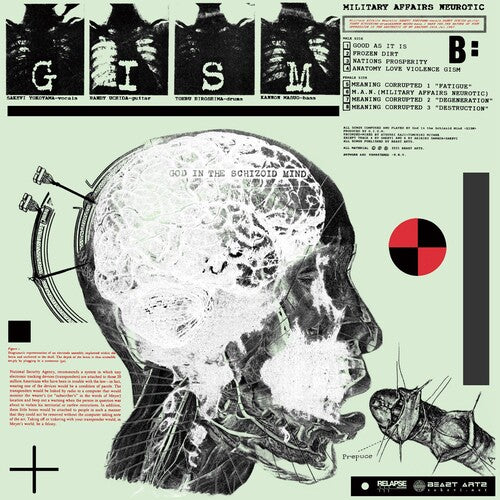 Military Affairs Neurotic LP by G.I.S.M. (GISM) album artwork