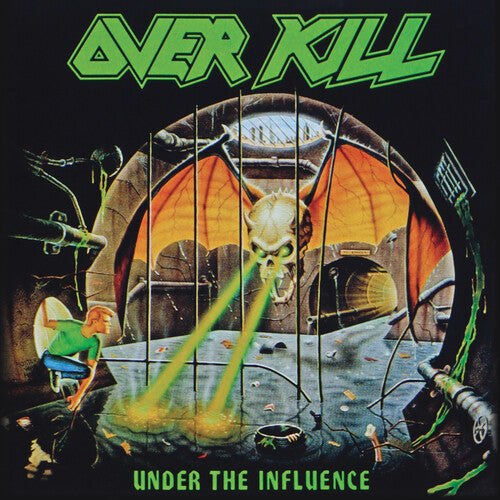 Under The Influence LP by Overkill album artwork