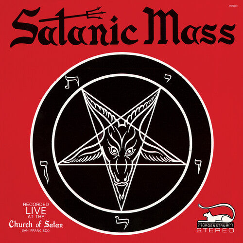 Satanic Mass LP by Anton LaVey album artwork