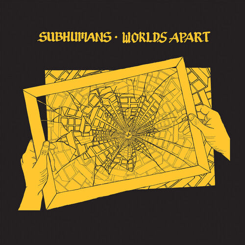 Worlds Apart LP by The Subhumans album artwork