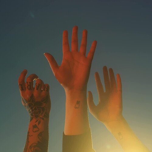 the record CD by boygenius album artwork