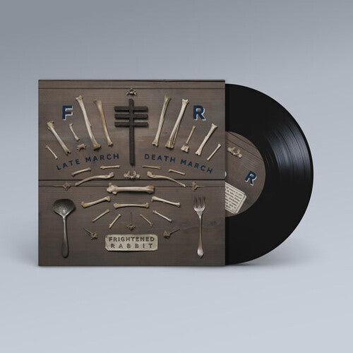 Late March Death March 10th Anniversary 7" by Frightened Rabbit album artwork