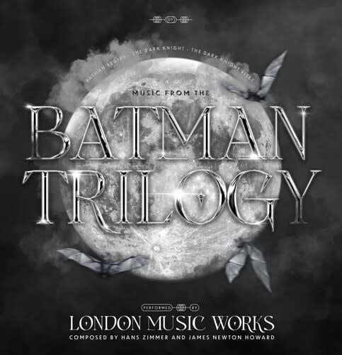 Music From the Batman Trilogy LP by Prague Orchestra album artwork