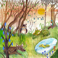 Animal Kingdom LP by Cavetown album artwork