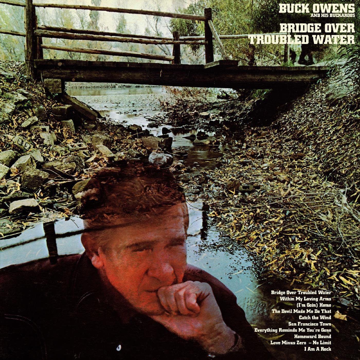 Bridge Over Troubled Water LP by Buck Owens and His Buckaroos album artwork