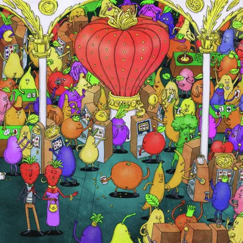 Jackpot Juicer 2LP by Dance Gavin Dance album artwork