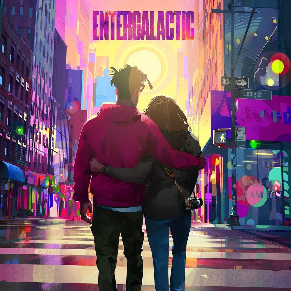 Entergalactic LP by Kid Cudi album artwork