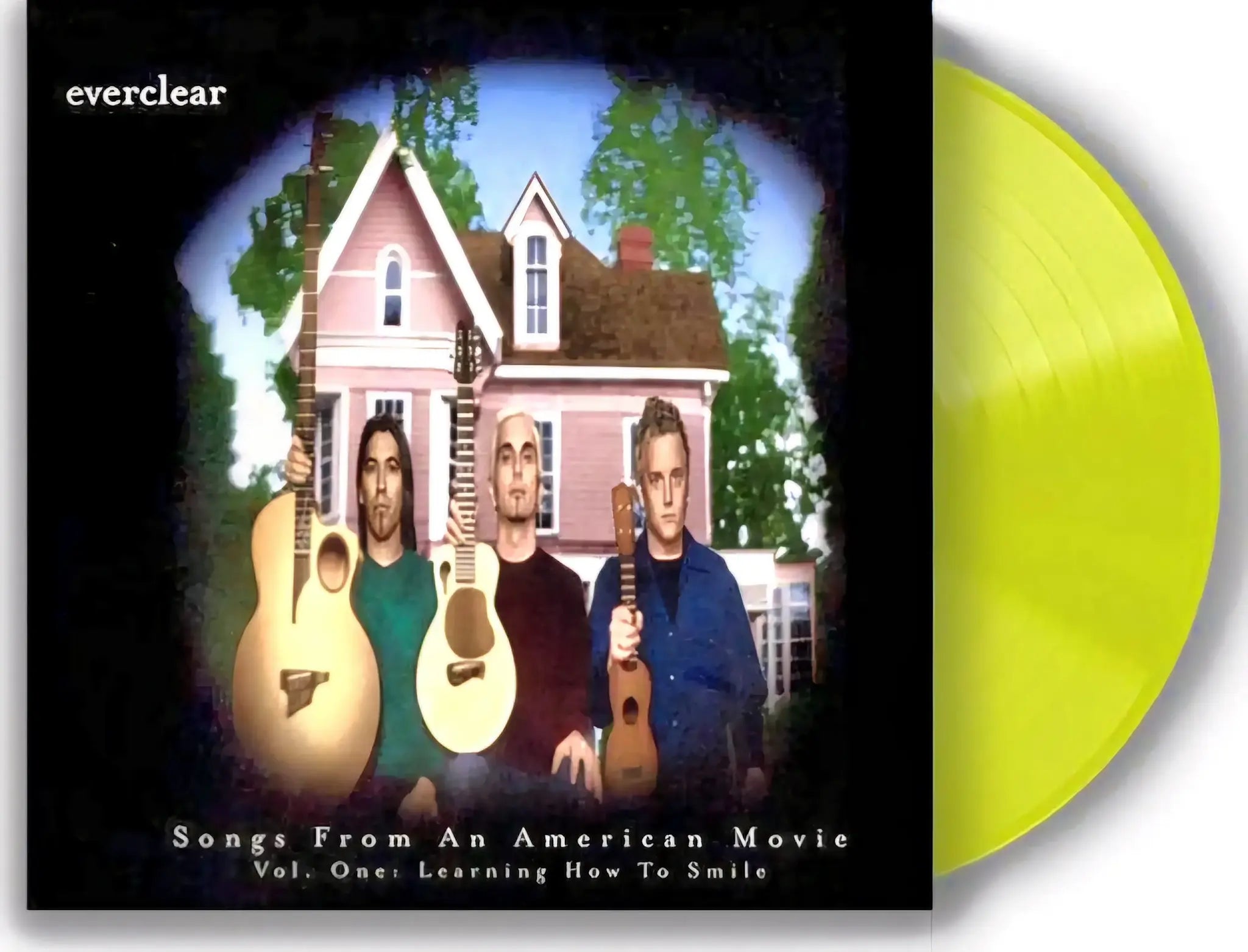 Songs From An American Movie Vol.1: Learning How To Smile LP by Everclear album artwork