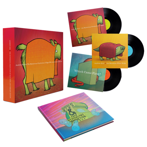 Mysterious Production of Eggs 3LP by Andrew Bird album artwork
