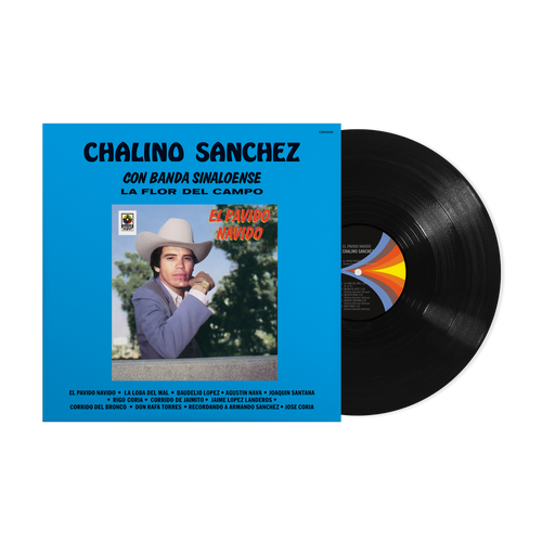 El Pavido Navido LP by Chalino Sanchez album artwork