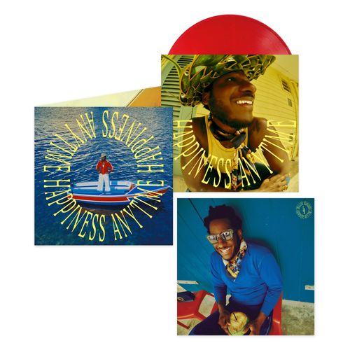 Happiness Anytime LP by Leon Bridges album artwork
