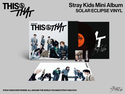 THIS & THAT LP by Stray Kids album artwork