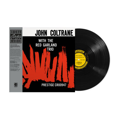 John Coltrane with the Red Garland Trio LP by John Coltrane album artwork