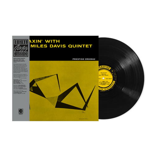 Relaxin' with the Miles Davis Quintet LP by Miles Davis Quintet album artwork