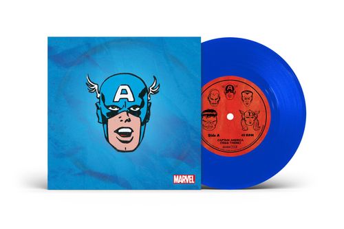 Captain America (1966 Theme) 7" by Marvel Chorus album artwork