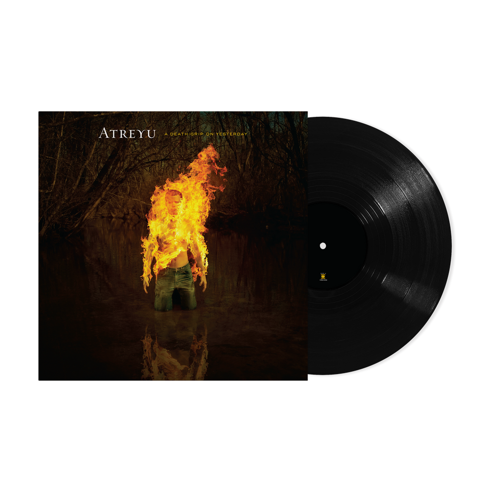 A Death-Grip On Yesterday LP by Atreyu album artwork