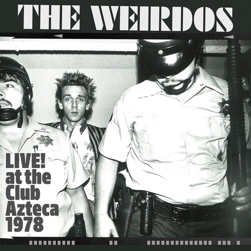Live! at the Club Azteca LP by The Weirdos album artwork