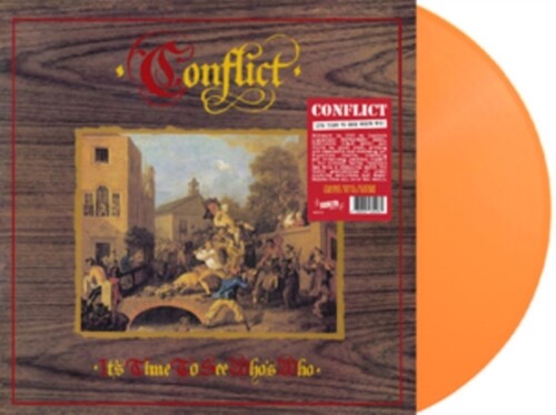 It's Time to See Who's Who LP by Conflict album artwork