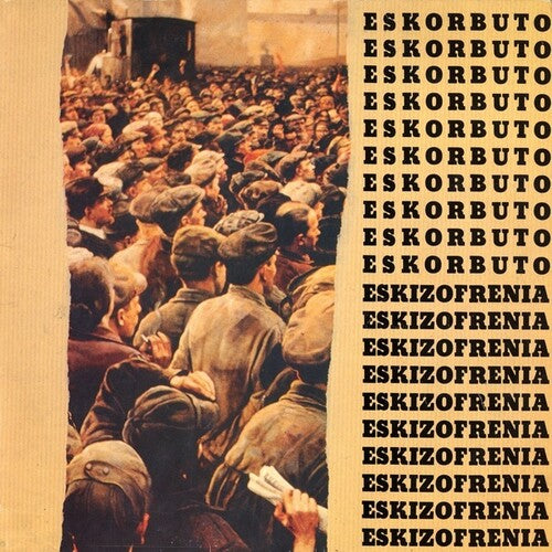 Eskizofrenia LP by Eskorbuto album artwork