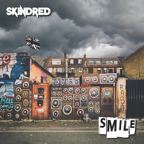 Smile LP by Skindred album artwork