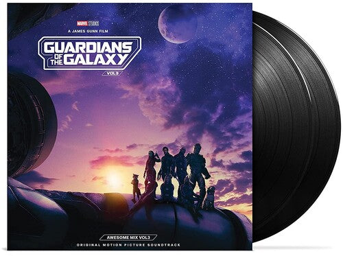 Guardians of the Galaxy Vol. 3 Awesome Mix 2LP by Various Artists album artwork