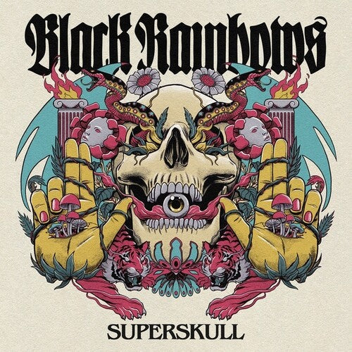 Superskull LP by Black Rainbows album artwork
