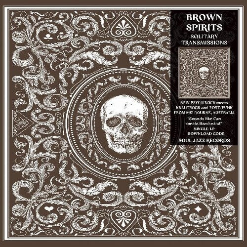 Solitary Transmissions LP by Brown Spirits album artwork
