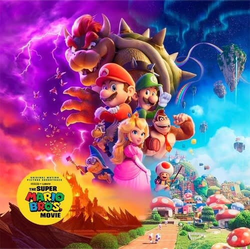 Super Mario Bros. Movie Soundtrack by Various Artists album artwork