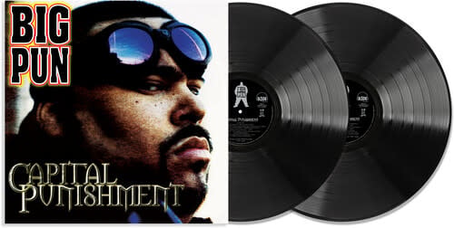 Capital Punishment 2LP by Big Pun album artwork