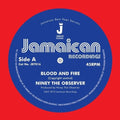 Blood and Fire/Brimstone and Fire 7" by Niney the Observer album artwork