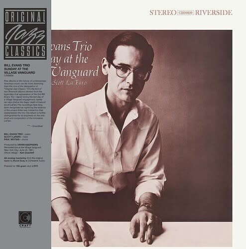 Sunday at the Village Vanguard LP by Bill Evans album artwork