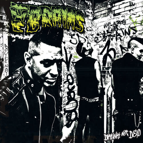 Drunk Not Dead LP by The Brains album artwork