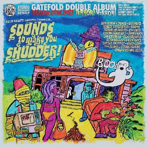 SKiN GRAFT Records Presents… Sounds To Make You Shudder! 2LP by Various Artists album artwork