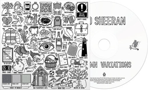 Autumn Variations CD by Ed Sheeran album artwork