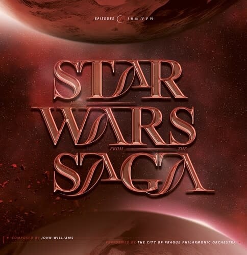 Star Wars Saga Soundtrack by Various Artists album artwork