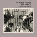 1979-1980 A.D. LP by Grey Factor album artwork