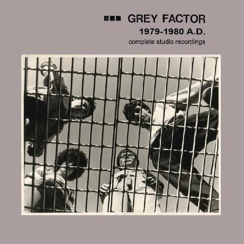 1979-1980 A.D. LP by Grey Factor album artwork