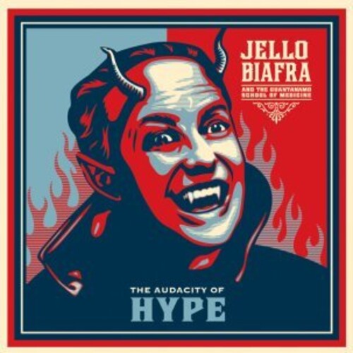 Audacity Of Hype LP by Jello Biafra & the Guantanamo School of Medicine album artwork