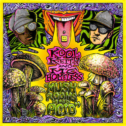 Mushrooms & Acid LP by Kool Keith album artwork