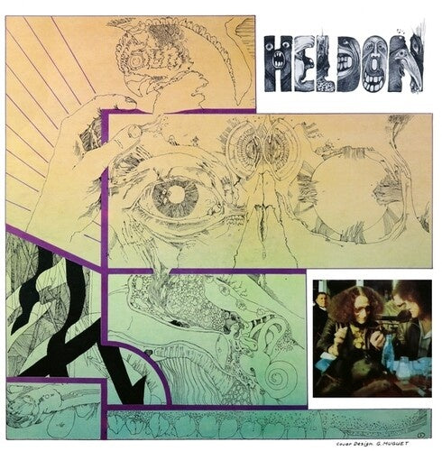 Electronique LP by Heldon album artwork